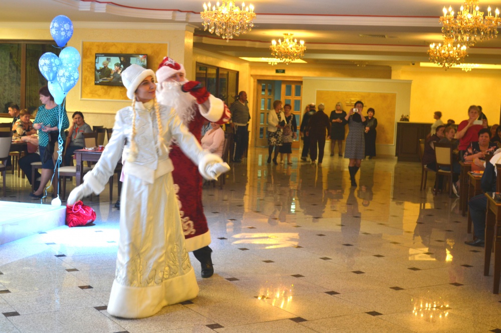 Дед Мороз уже заходил санатория "Предгорье Кавказа" города Горячий Ключ